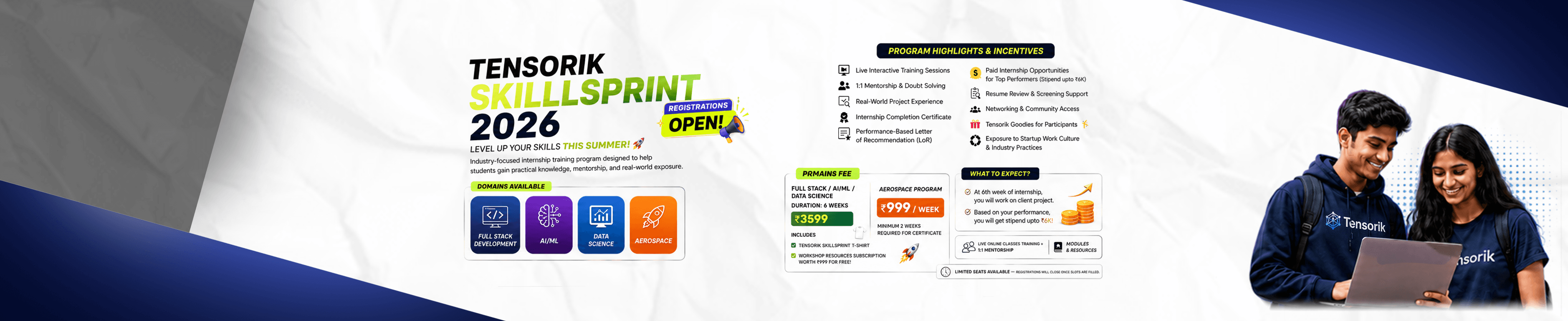 Tensorik SkillSprint 2026