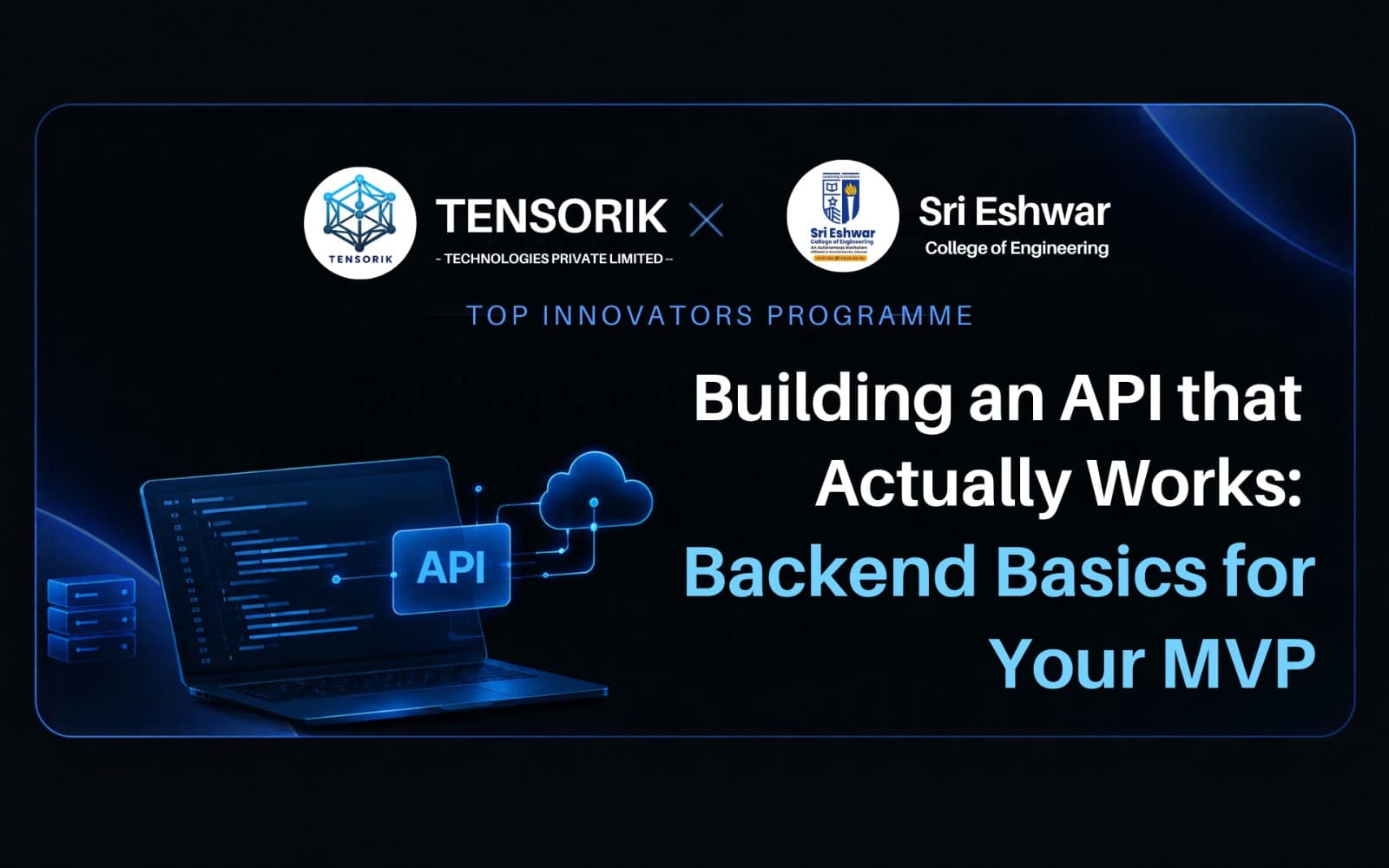 Building an API That Actually Works: Backend Basics for Your MVP