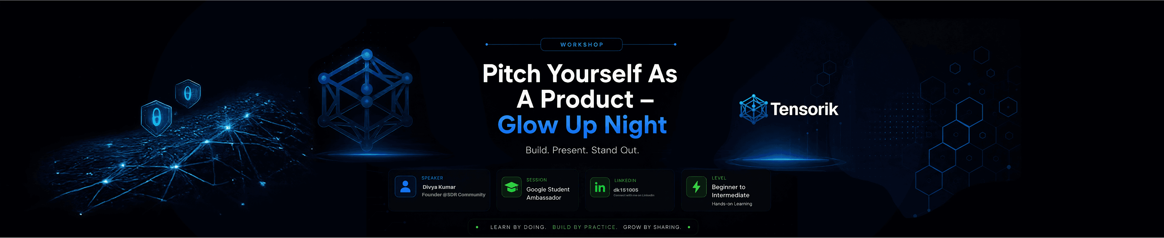 Pitch Yourself As A Product — Glow Up Night