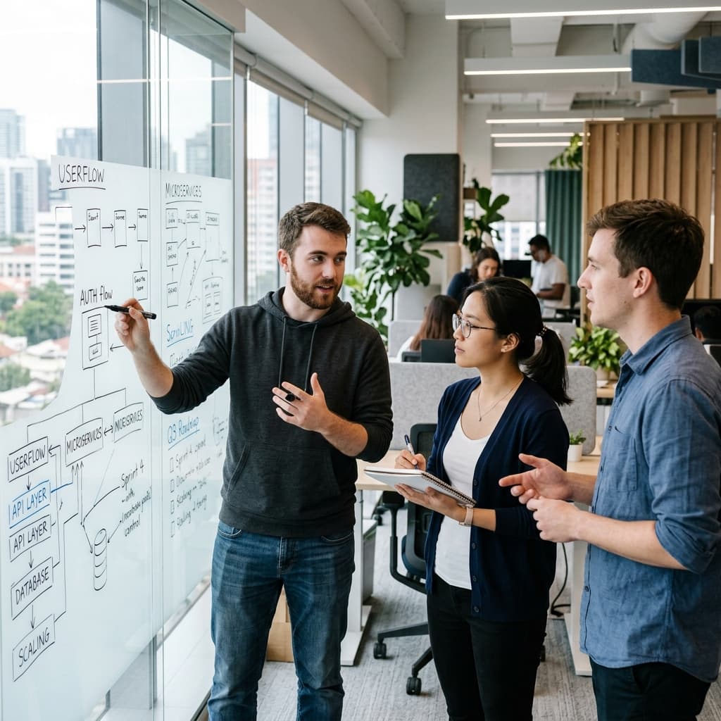 Whiteboard discussion